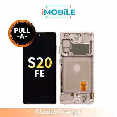 Samsung Galaxy S20 FE (G781B) LCD Touch Digitizer Screen [Secondhand] [Cloud Orange]