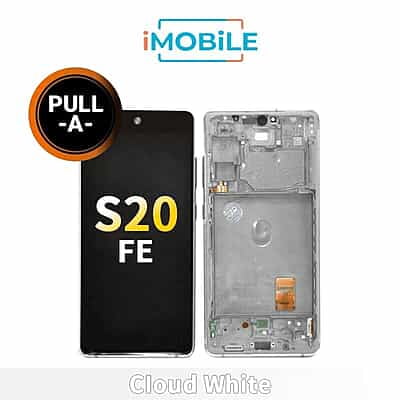 Samsung Galaxy S20 FE (G781B) LCD Touch Digitizer Screen [Secondhand Original] [Cloud White]