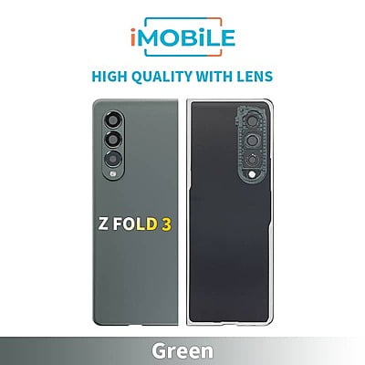 Samsung Galaxy Z Fold 3 5G (F926B) Back Cover [High Quality With Lens] [Green]