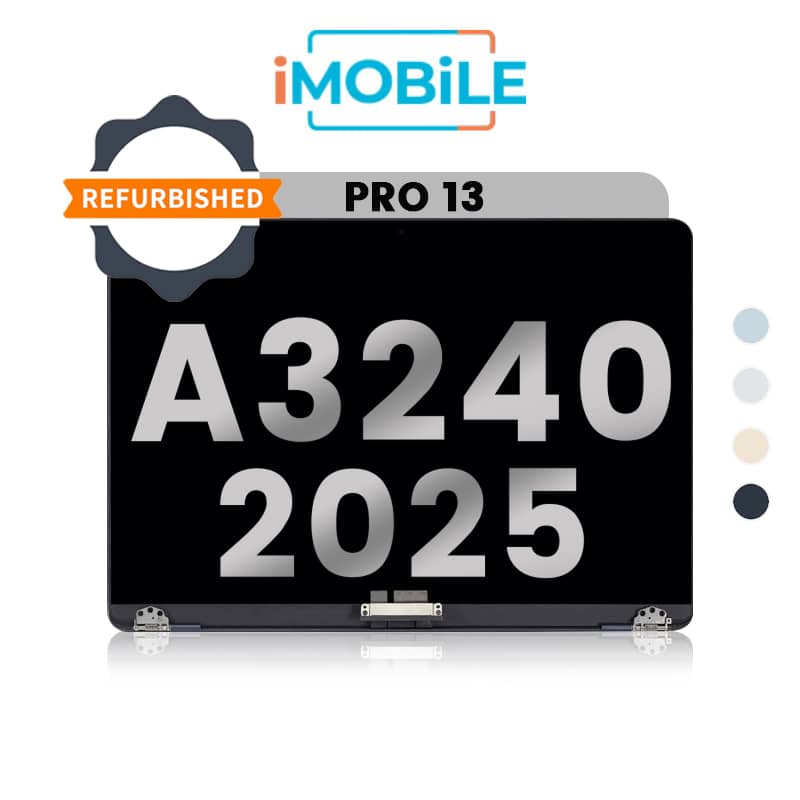 MacBook Air 13" (2025, M4) A3240 Compatible LCD Display Assembly [Refurbished]