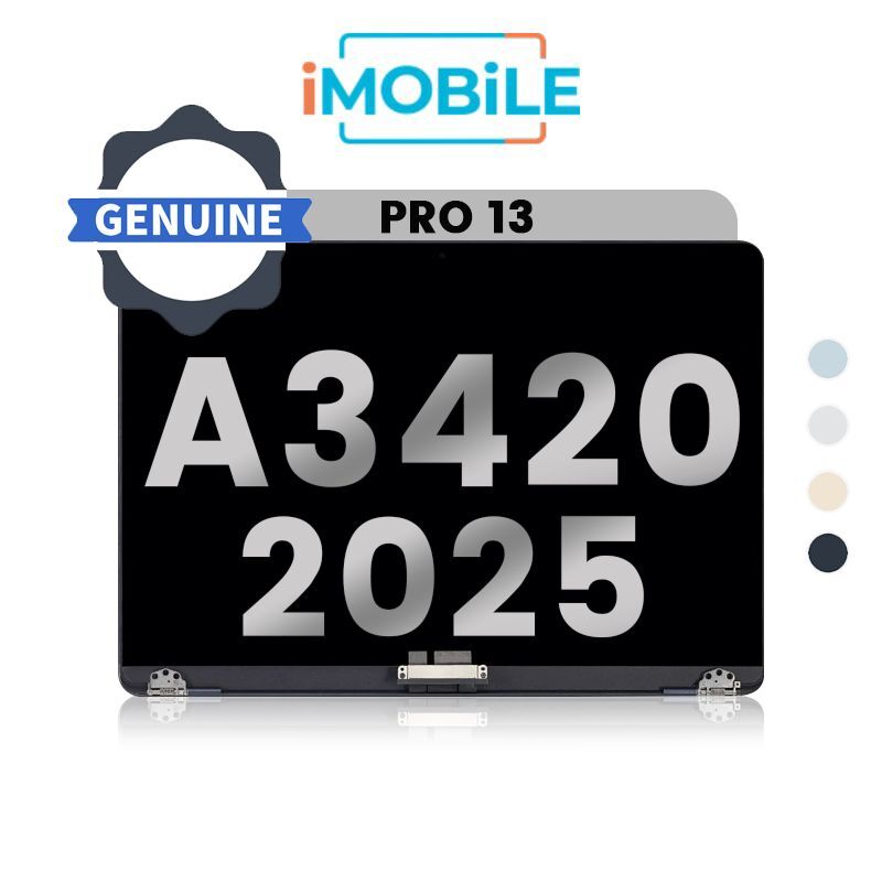 MacBook Air 13" (2025, M4) A3420 Compatible LCD Display Assembly [Original]