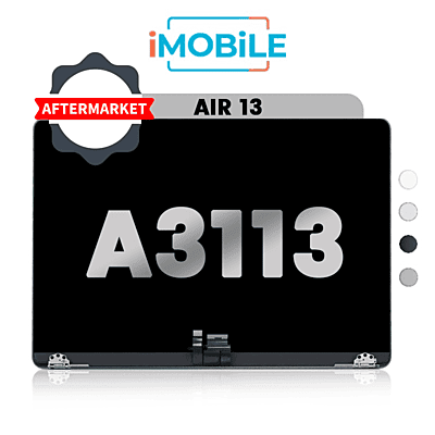 MacBook Air 13" A3113 (2024) Complete LCD Display Assembly [Aftermarket]