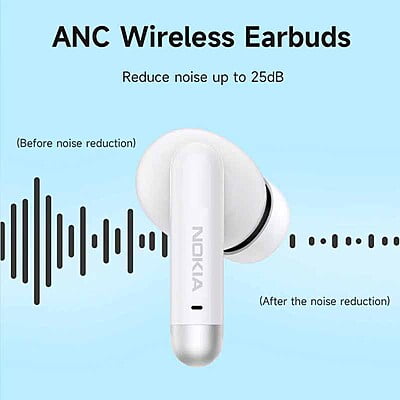 Nokia Essential True Wireless Earphones [E3511ANC] - Active Noise Cancellation