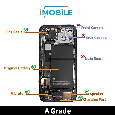 Original iPhone Back Housing - iPhone 13 [A Grade]