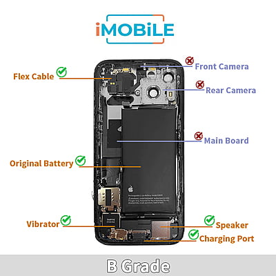 Original iPhone Back Housing - iPhone 13 [B Grade]