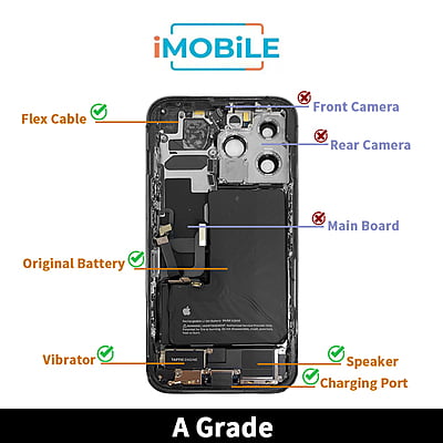 Original iPhone Back Housing - iPhone 13 Pro [A Grade]