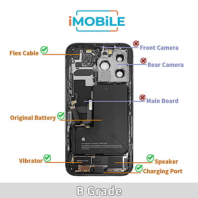 Original iPhone Back Housing - iPhone 13 Pro [B Grade]