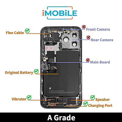 Original iPhone Back Housing - iPhone 13 Pro Max [A Grade]