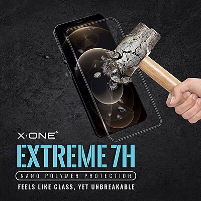 X.One Hybrid Polymer Impact Screen Protector for iPhone 15 / 16 X.One Hybrid Polymer Impact Screen Protector for iPhone 15 / 16