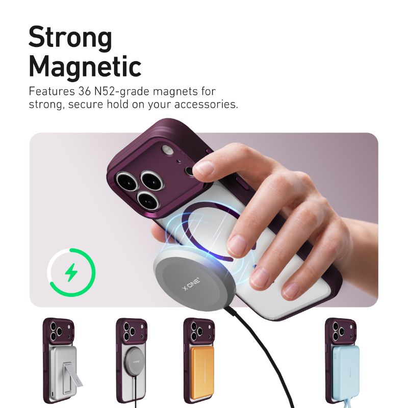 X.One [MagSafe] Dropguard 2S / 2.0 Impact Protection Kickstand Case, iPhone 18 Pro