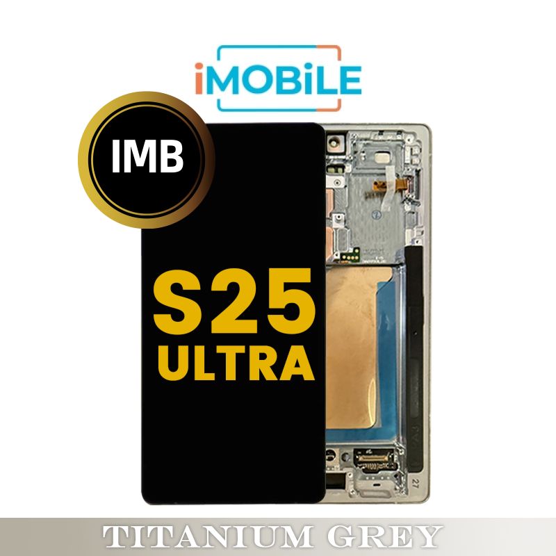 Samsung Galaxy S25 Ultra (S938) LCD Touch Digitizer Screen [IMB] [Titanium Grey]