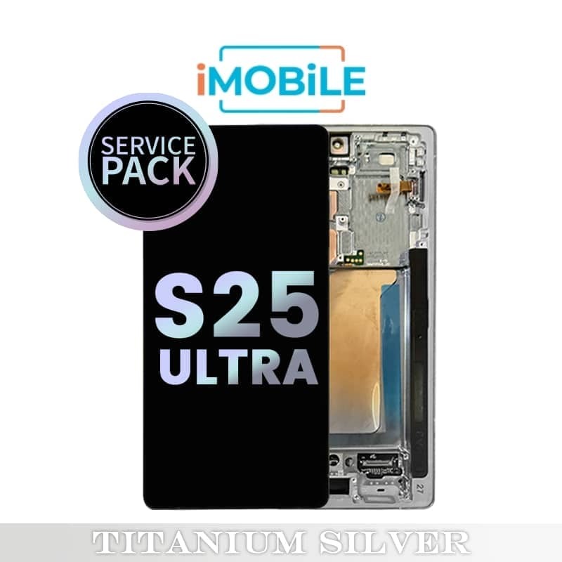 Samsung Galaxy S25 Ultra (S938) LCD Touch Digitizer Screen [Service Pack] [Titanium Silver]