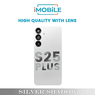 Samsung Galaxy S25 Plus (S936) Back Cover [High Quality with Lens] [Silver Shadow]