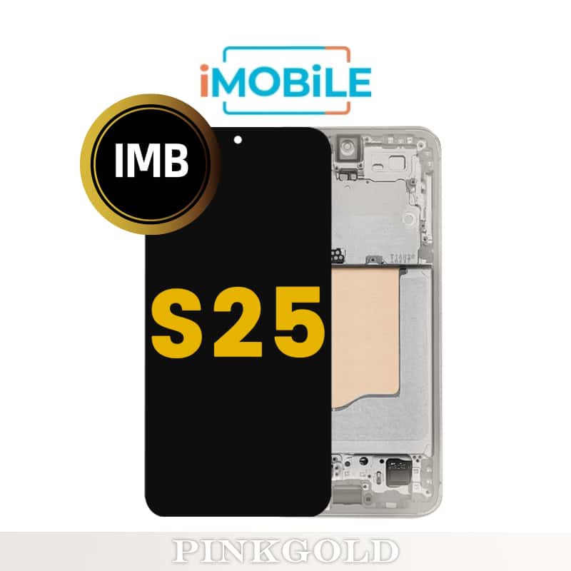 Samsung Galaxy S25 5G (S931) LCD Touch Digitizer Screen [IMB] [Pinkgold]