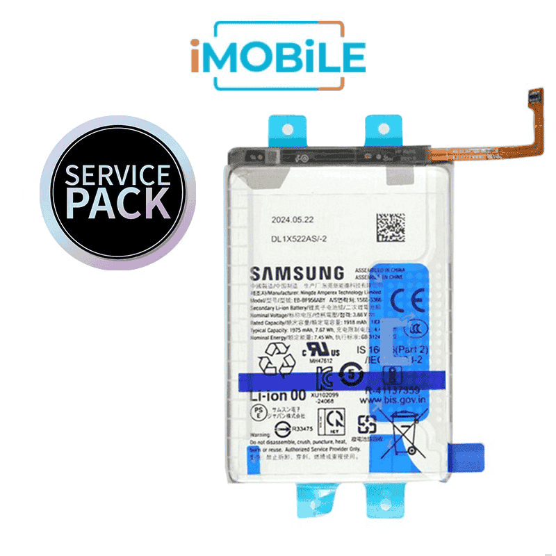 Samsung Galaxy Z Fold 6 5G (F956) Main Battery [Service Pack] GH82-35057A