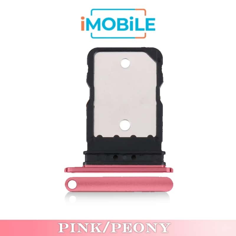 Google Pixel 9A Compatible Sim Tray [Pink / Peony]
