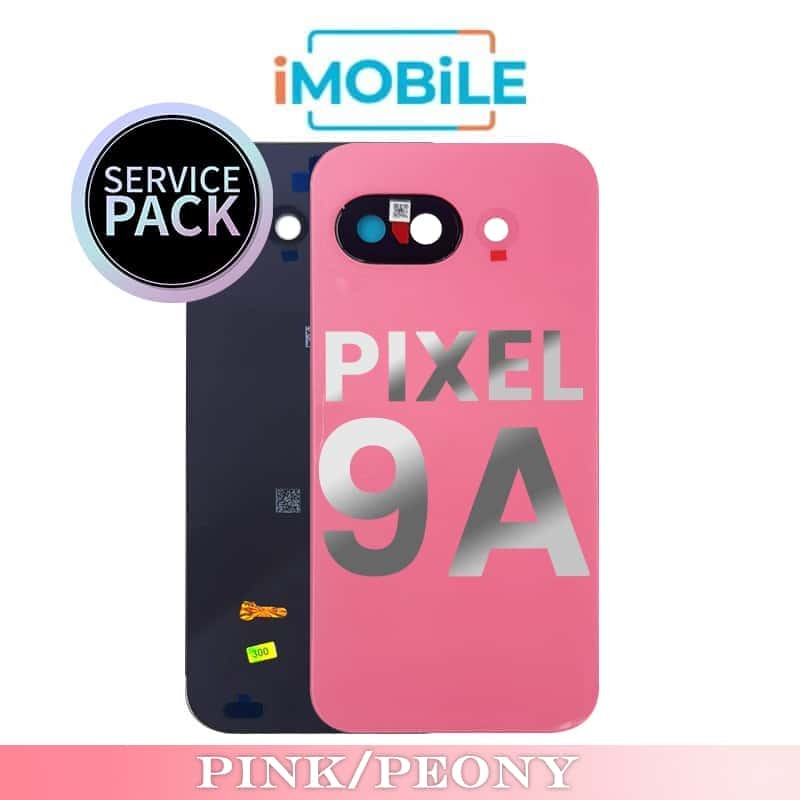Google Pixel 9A Compatible Back Cover with lens [Service Pack] [Pink / Peony]