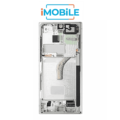 Samsung Galaxy S22 Ultra (S908) LCD Touch Digitizer Screen [IMB] [White]