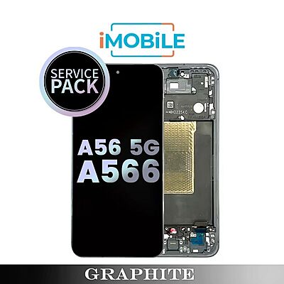 Samsung Galaxy A56 5G A566 LCD Touch Digitizer Screen [Service Pack] [Graphite] GH82-36829A