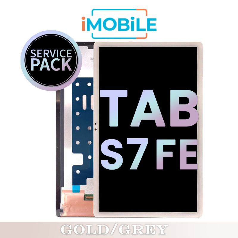 Samsung Galaxy Tab A7 T500 T505 LCD Touch Digitizer Screen [Gold / Grey] [Service Pack] GH81-19690A