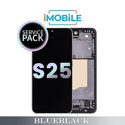Samsung Galaxy S25 5G (S931) LCD Touch Digitizer Screen [Service Pack] [Blueblack]