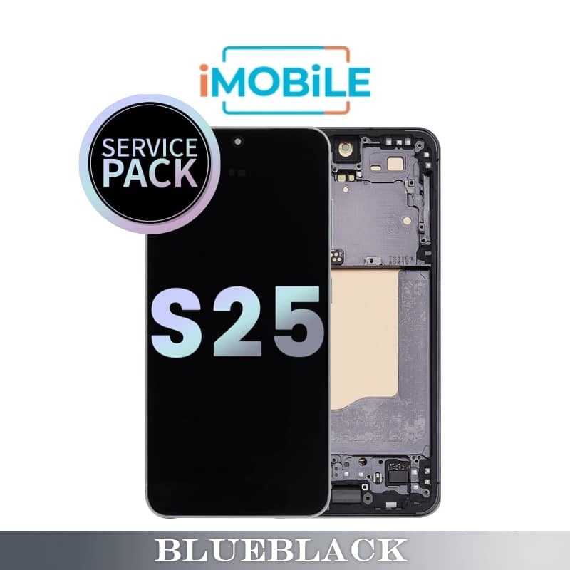 Samsung Galaxy S25 5G (S931) LCD Touch Digitizer Screen [Service Pack] [Blueblack]