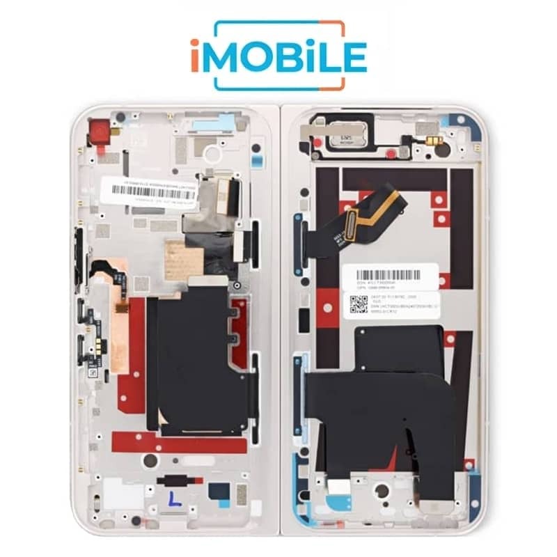 Google Pixel 9 Pro Fold 5G Main / Inner Compatible LCD Touch Digitizer Screen [Factory Stock] [Porcelain]