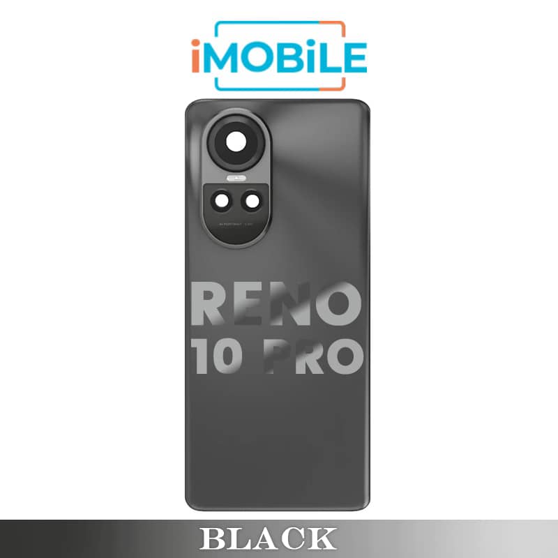 OPPO Reno 10 Pro Compatible Back Cover [Black]