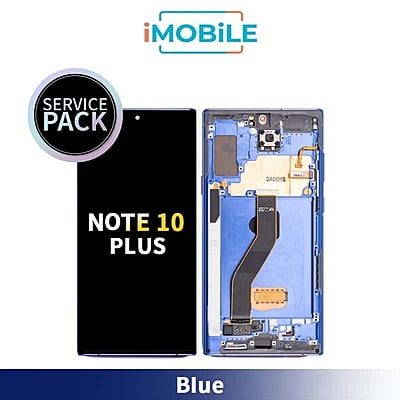 Samsung Galaxy Note 10 Plus (Pro) (N975) / (N976) 5G LCD Touch Digitizer Screen [Service Pack] [Blue] GH82-20838D