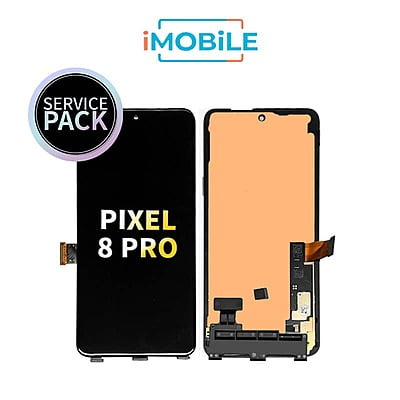 Google Pixel 8 Pro Compatible LCD Touch Digitizer Screen [Service Pack]