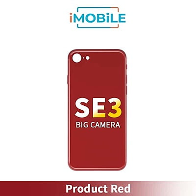 iPhone SE3 2022 Compatible Back Cover With Big Camera Hole [Product Red]