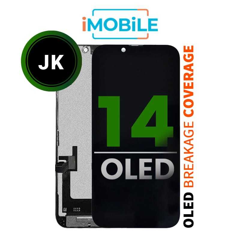 iPhone 14 (6.1 Inch) Compatible LCD / Soft OLED Touch Digitizer Screen [JK]