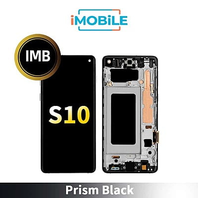 Samsung Galaxy S10 G973 LCD Touch Digitizer Screen [IMB] [Prism Black]