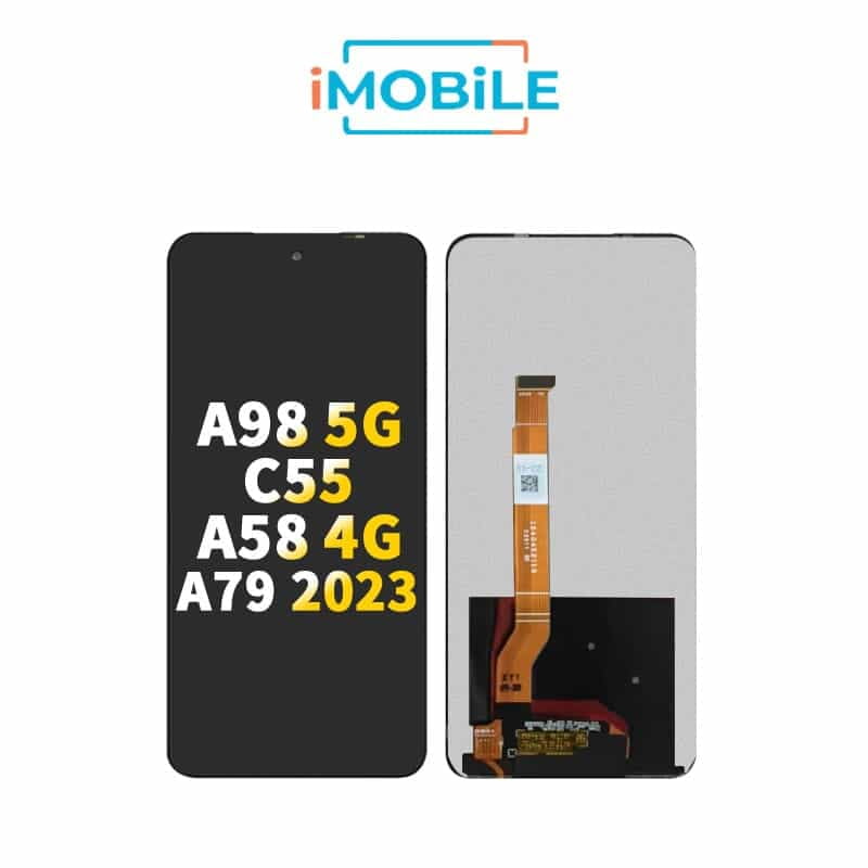 OPPO A98 5G / C55 / A58 4G / A79 (2023) Compatible LCD Touch Digitizer Screen