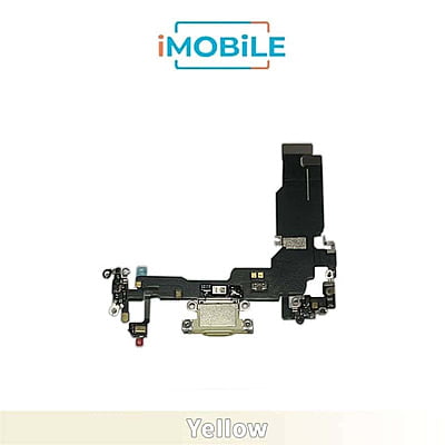 iPhone 15 Plus Compatible Charging Port Flex Cable [Yellow]