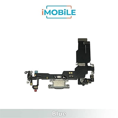 iPhone 15 Compatible Charging Port Flex Cable [Blue]