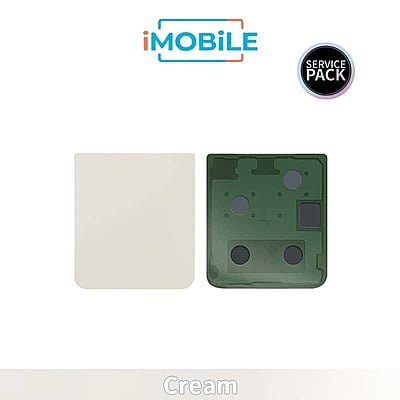 Samsung Galaxy Z Flip 5 5G (F731) Back / Battery Cover [Service Pack]  [Cream] GH82-31929B