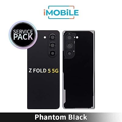 Samsung Galaxy Z Fold 5 5G (F946) Back / Battery Cover [Service Pack] [Phantom Black]