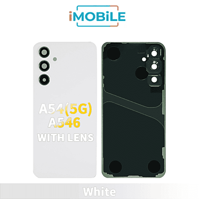 Samsung Galaxy A54 (5G) A546 Back Cover With Lens [White]