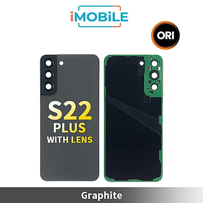 Samsung Galaxy S22 Plus (S906) Back Cover Glass With Lens [Secondhand] [Graphite]