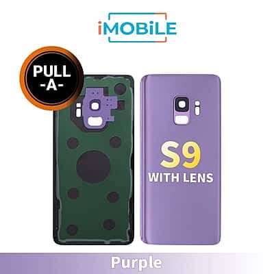 Samsung Galaxy S9 (G960) Back Cover Glass With Lens [Secondhand] [Purple]