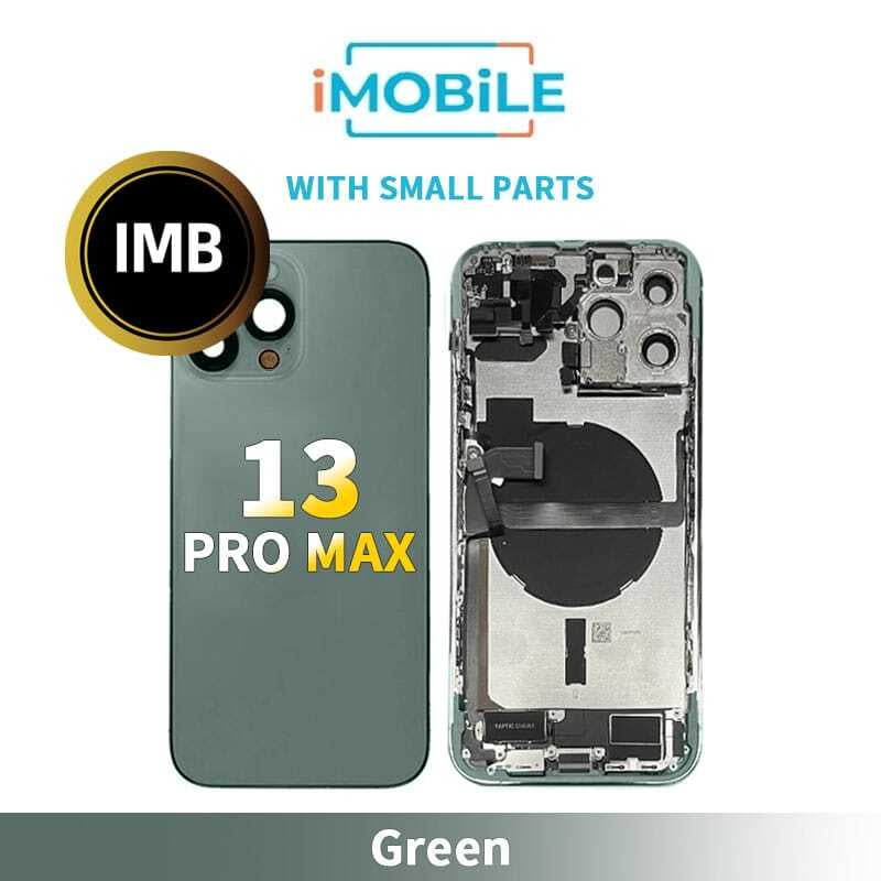 iPhone 13 Pro Max Compatible Back Housing With Small Parts [IMB] [Green]