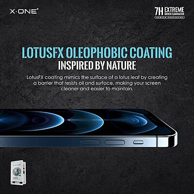 X.One Hybrid Polymer Impact Screen Protector for iPhone 15 / 16 X.One Hybrid Polymer Impact Screen Protector for iPhone 15 / 16