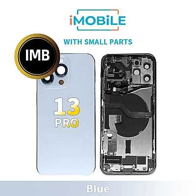 iPhone 13 Pro Compatible Back Housing With Small Parts [IMB] [Blue]
