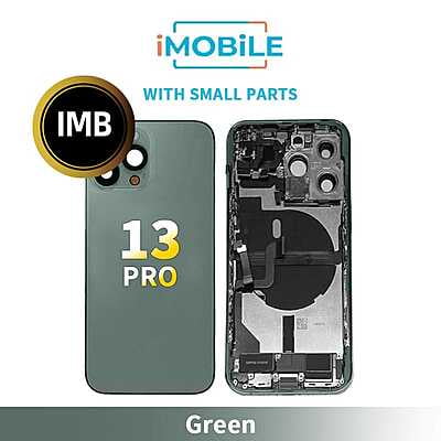 iPhone 13 Pro Compatible Back Housing With Small Parts [IMB] [Green]