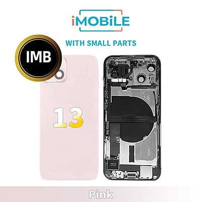 iPhone 13 Compatible Back Housing With Small Parts [IMB] [Pink]