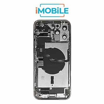 iPhone 12 Pro Max Compatible Back Housing with Small Parts [IMB] [Gold]