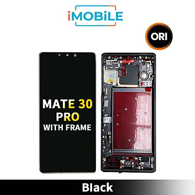 Huawei Mate 30 pro LCD Touch Digitizer Screen with frame [Original] [Black]