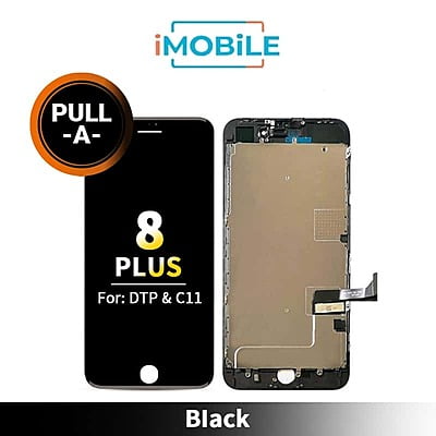 iPhone 8 Plus (5.5 Inch) Compatible LCD Touch Digitizer Screen [DTP IC] [Secondhand] [Black]