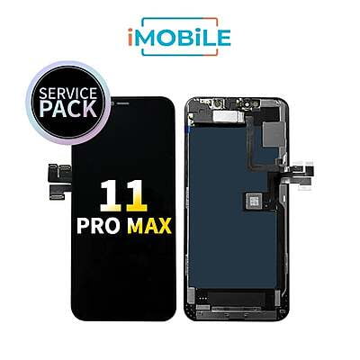 iPhone 11 Pro Max (6.5 Inch) Compatible LCD (Soft OLED) Touch Digitizer Screen [Service Pack]